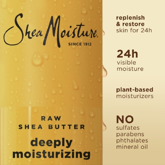 🐢2/$15 SheaMoisture Raw Shea Butter Body Wash - Picture 8 of 10